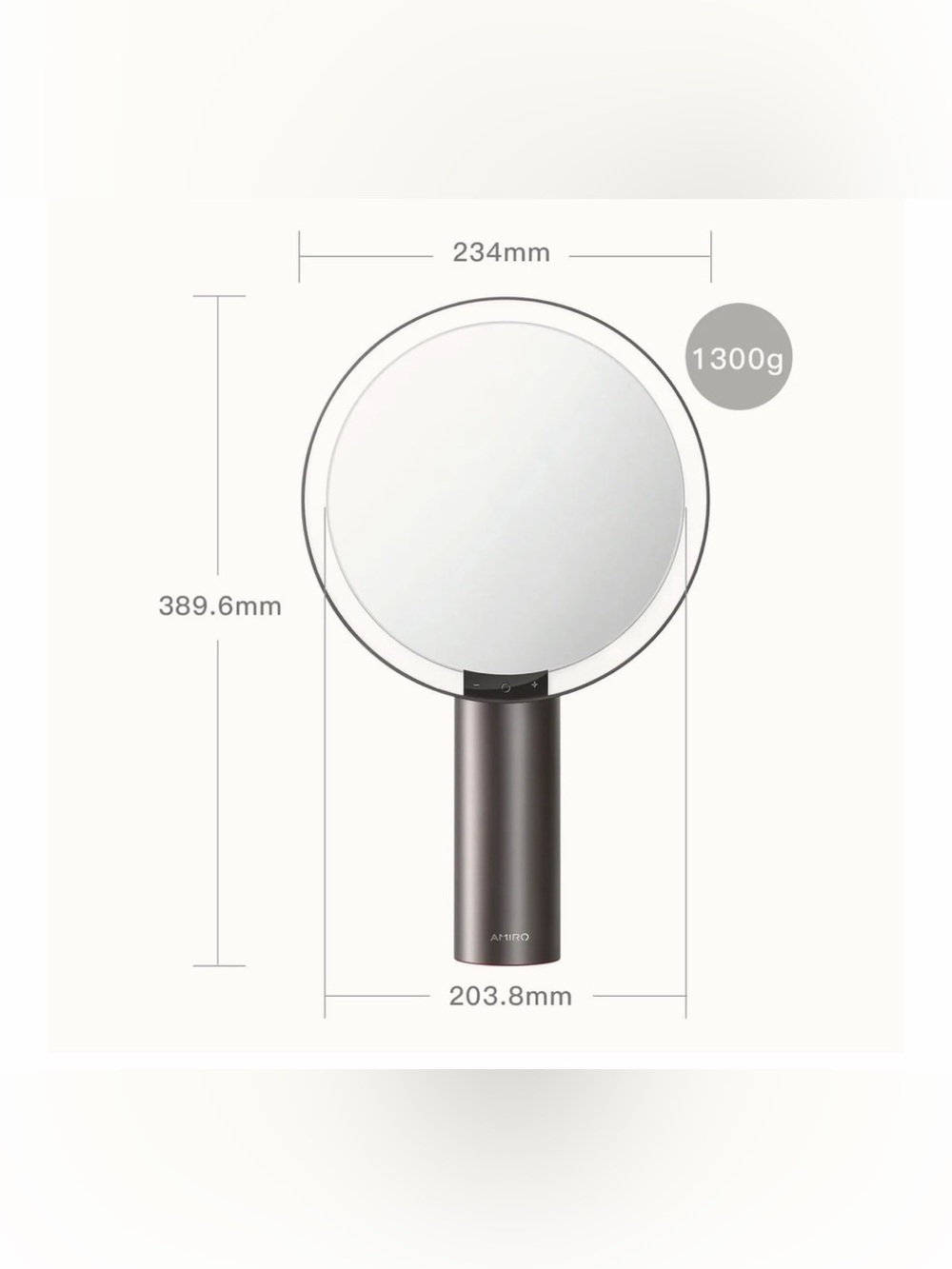 AMIRO O2 LED Vanity Mirror - Picture 4 of 7
